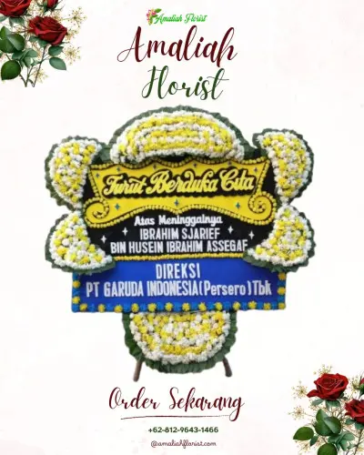 Papan Bunga Duka di Jayanti